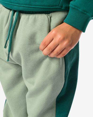 pantalon sweat enfant vert - 30785003GREEN - HEMA