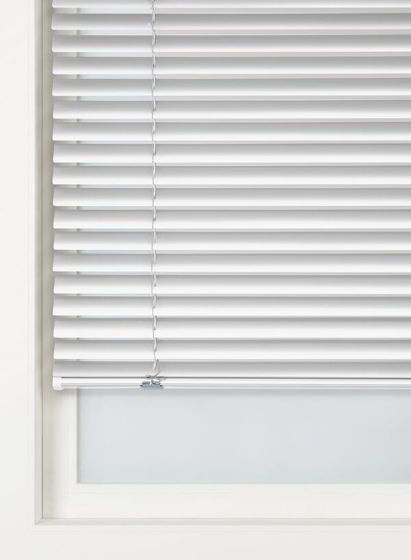 store v&eacute;nitien aluminium brillant soyeux wit wit - 1000031813 - HEMA