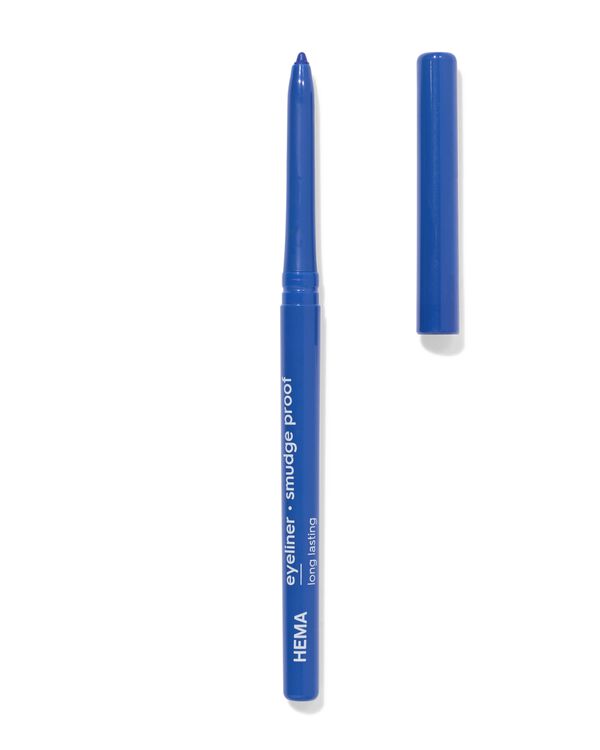 eyeliner smudge- en waterproof blauw - 11210253 - HEMA
