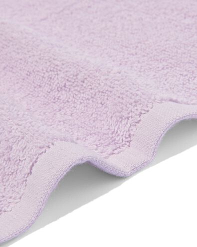 handdoeken - zware kwaliteit lila gezichtsdoekjes 30 x 30 - 5245411 - HEMA