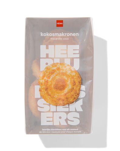 kokosmakronen  190g - 10860059 - HEMA
