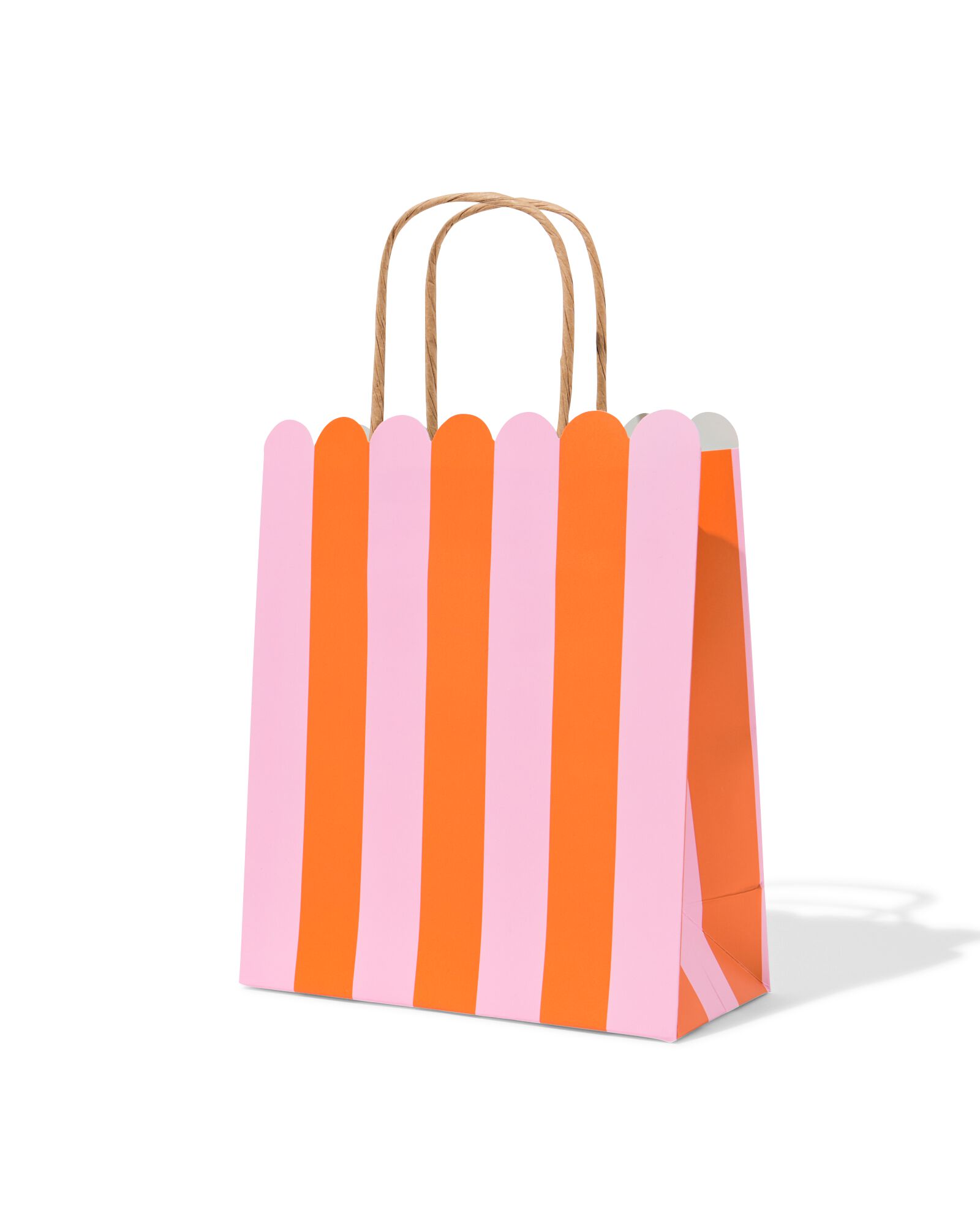 sac cadeau M 29,5x18cm ray&eacute; - 14700300 - HEMA