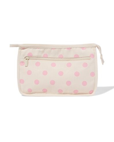 Kulturtasche Dreieck mit Punkten - 11890677 - HEMA