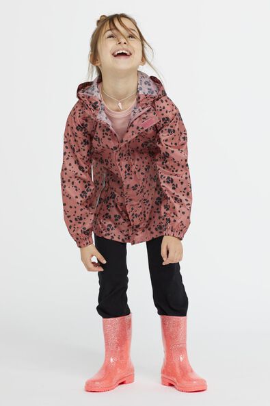 Kinder-Regenjacke, zusammenfaltbar, rosa - 1000026408 - HEMA