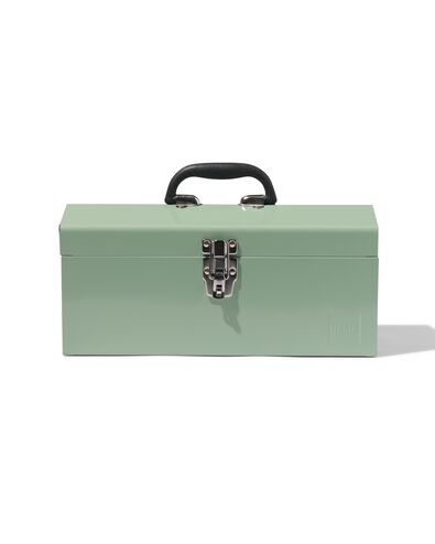 gereedschapskist 18x41x19 metaal groen - 81060023 - HEMA