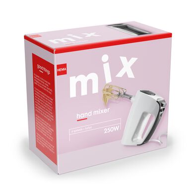 batteur &agrave; main - 80080003 - HEMA