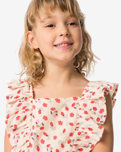 robe enfant trap&egrave;ze &eacute;cru &eacute;cru - 30848503ECRU - HEMA