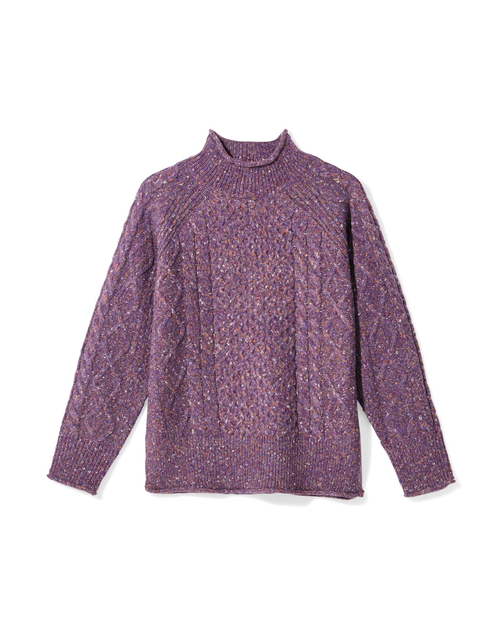 pull femme Zelda  violet fonc&eacute; - 36204540DARKPURPLE - HEMA