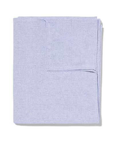 nappe bleue coton chambray 140x240 - 5330282 - HEMA