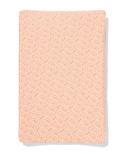 housse de matelas &agrave; langer 50x70cm jersey fleurs - 33301260 - HEMA