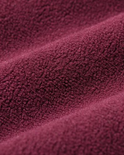 pull enfant polaire bordeaux - 30708106BURGUNDYRED - HEMA