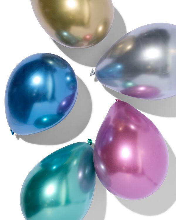ballons Ø23cm brillant - 10 pièces - 14250024 - HEMA