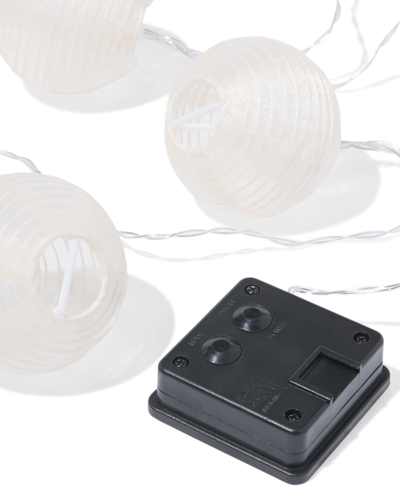 guirlande lumineuse de 8,95 m avec 18 lanternes LED &agrave; l'int&eacute;rieur et &agrave; l'ext&eacute;rieur - 41800153 - HEMA