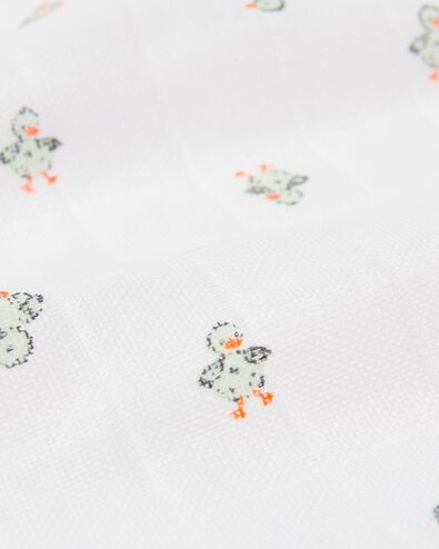 3 linges hydrophiles 60x60 relief canard - 33302430 - HEMA