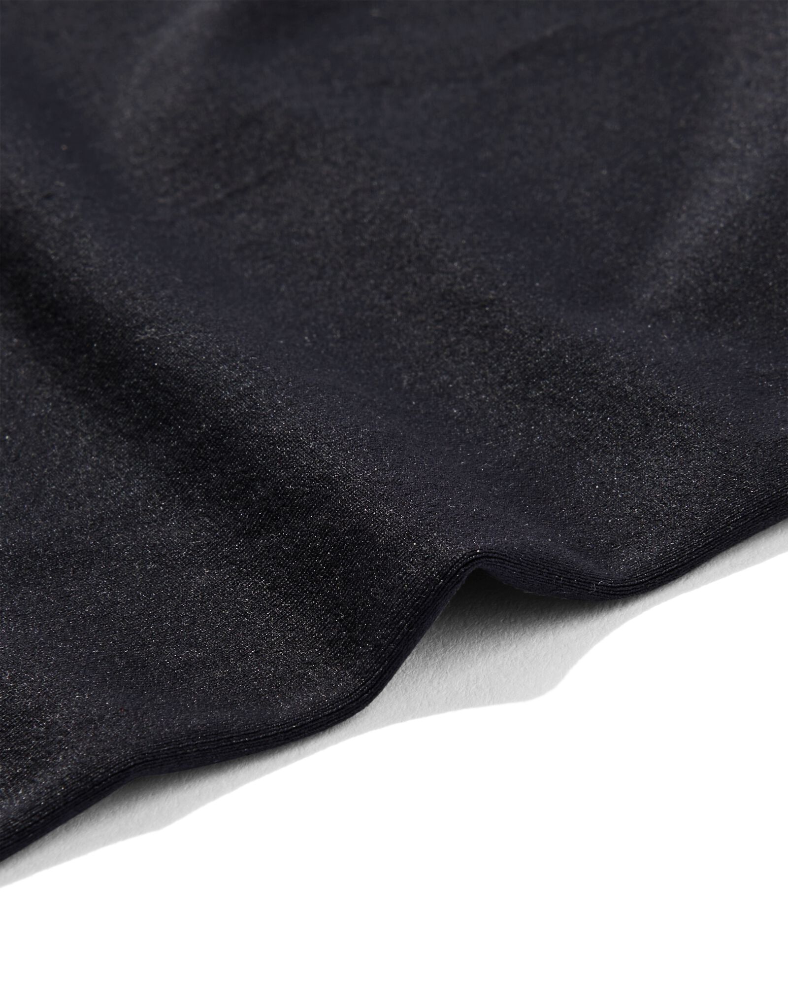 Damenhemd nahtlos, aus Mikrofaser schwarz schwarz - 1000002077 - HEMA