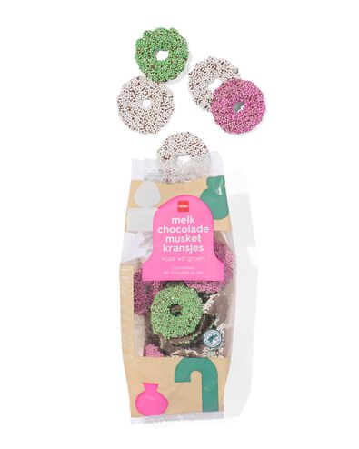 couronnes aux perles de sucre chocolat au lait 200g - 24552206 - HEMA