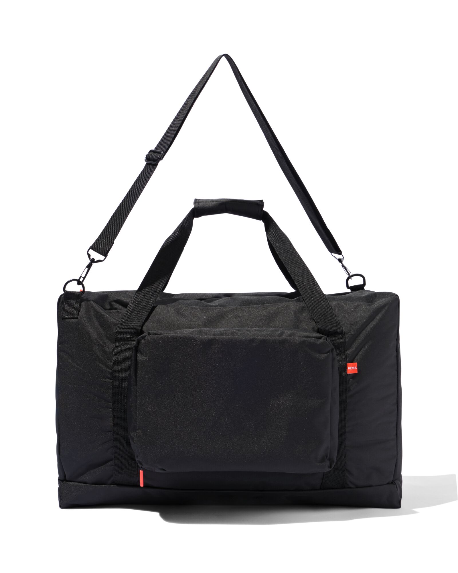 sac &agrave; dos pliant 54x35x19 rpet noir - 18640068 - HEMA