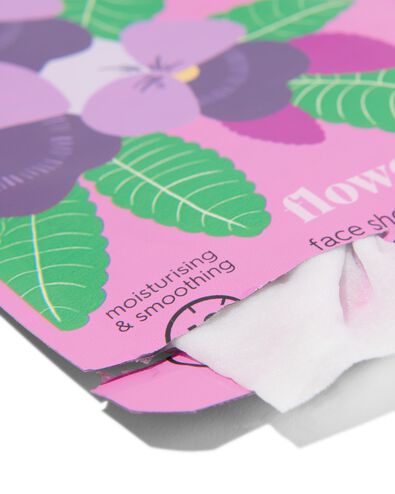 Tuch-Gesichtsmaske, Blumen - 60640002 - HEMA