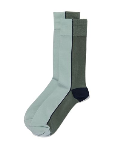 chaussettes homme avec coton gris 43/46 - 4102632 - HEMA