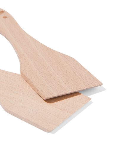 gourmet spatels hout - 4 stuks - 80890032 - HEMA