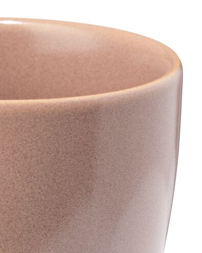 espressokopje 90ml Puur aardewerk taupe - 80660321 - HEMA