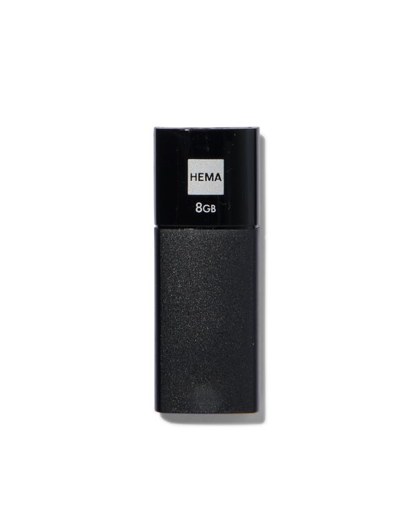 Cl&eacute; USB 2.0 8Go noir - 39540001 - HEMA