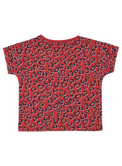 t-shirt enfant rouge rouge - 1000013545 - HEMA