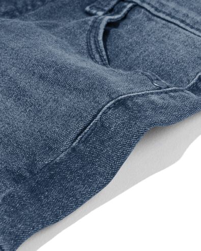 kinder korte jeans middenblauw middenblauw - 30867215MIDBLUE - HEMA
