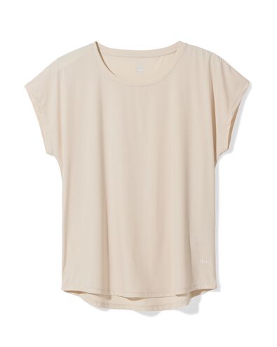 Damen-Sportshirt cremefarben - 36050036CREAM - HEMA