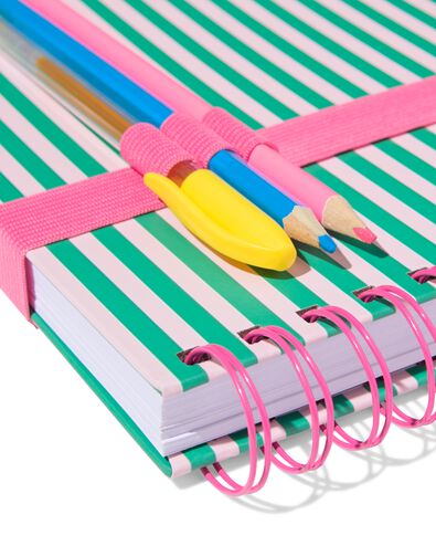 hobbyboek 27x18.5cm turqoise - 14100241 - HEMA