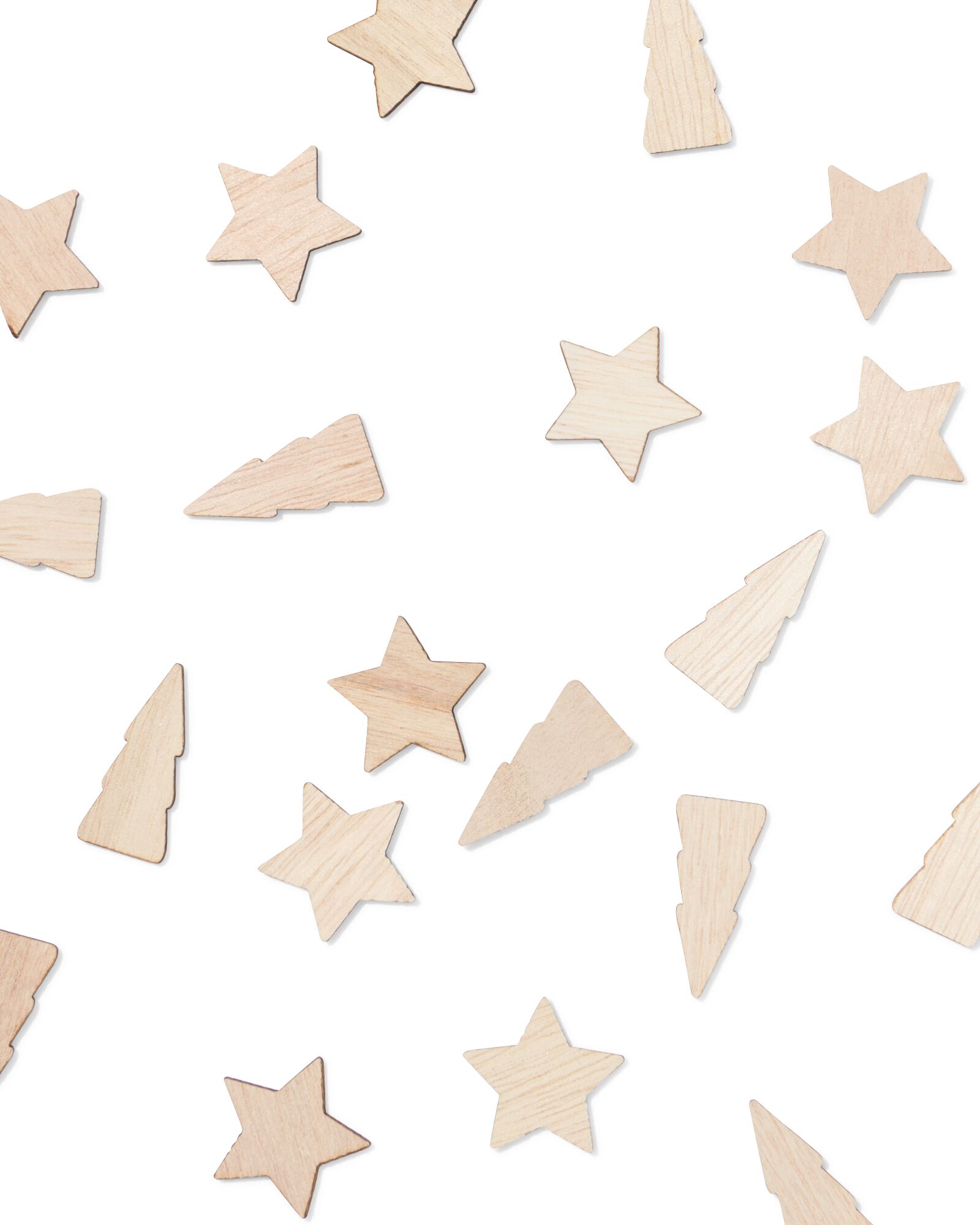 &eacute;toiles en bois confettis - 25610044 - HEMA