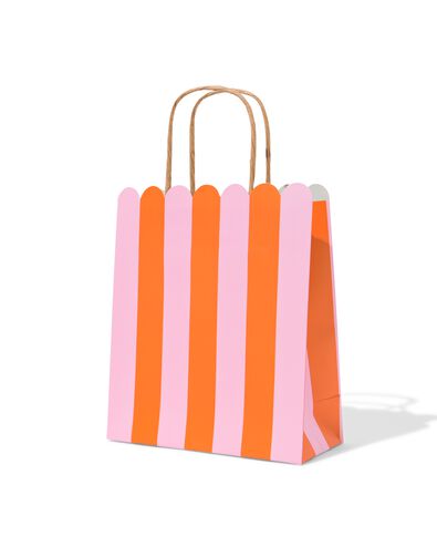 sac cadeau M 29,5x18cm ray&eacute; - 14700300 - HEMA