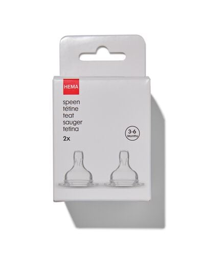 2 t&eacute;tines 3-6 mois - 33541018 - HEMA