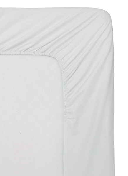 Spannbettlaken – weiche Baumwolle – 140 x 220 cm – weiß weiß 140 x 220 - 5100013 - HEMA