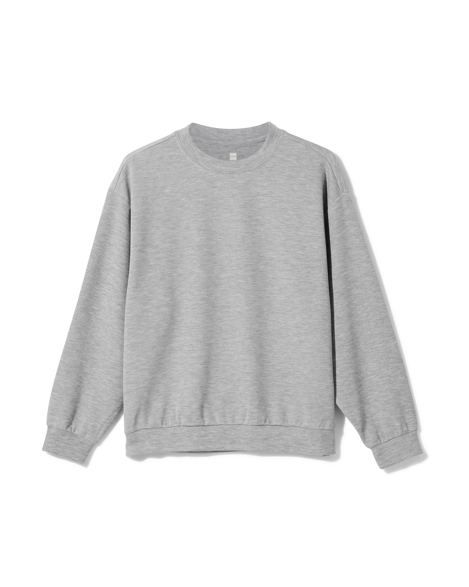 pull lounge femme gris chin&eacute; - 36070146GREYMELANGE - HEMA