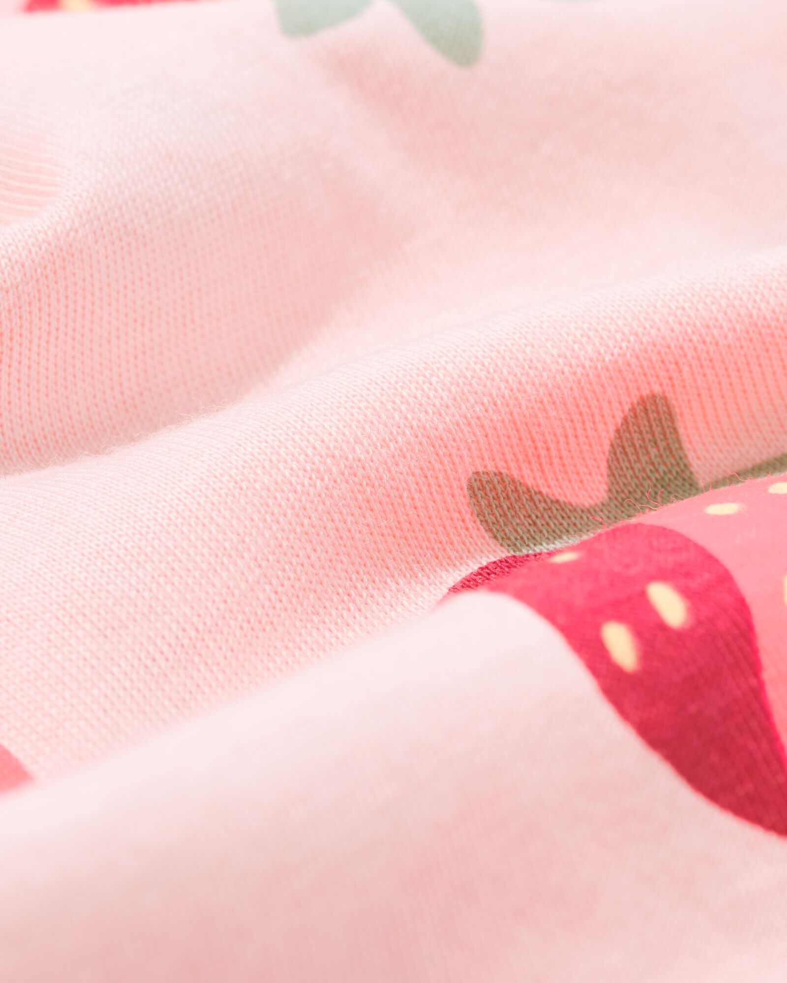 Kinder-Kurzpyjama Erdbeeren rosa rosa - 23003260PINK - HEMA