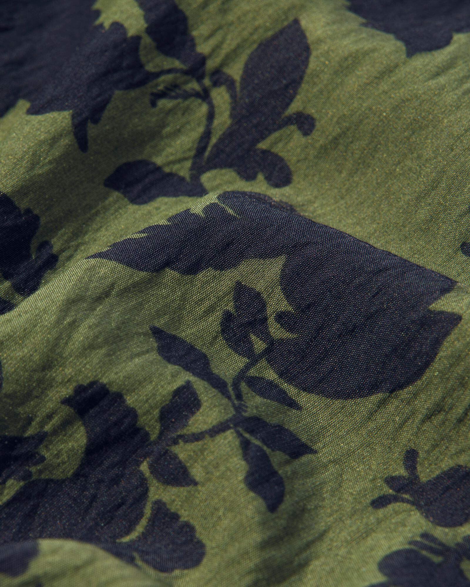 pantalon Lara &agrave; fleurs pour femmes vert - 36209585GREEN - HEMA