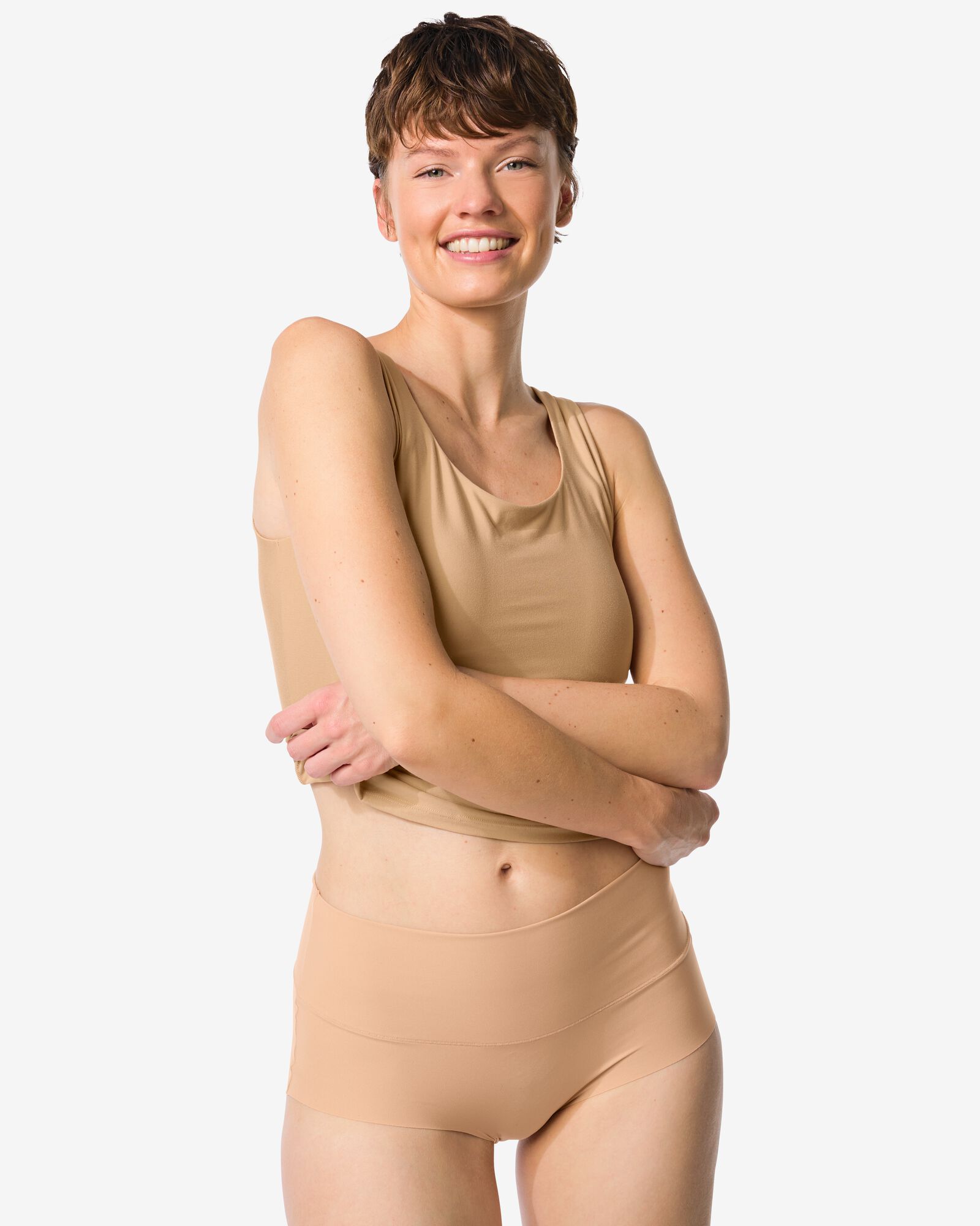Damen-Taillenslip mit k&ouml;rperformenden Eigenschaften beige beige - 19602735BEIGE - HEMA