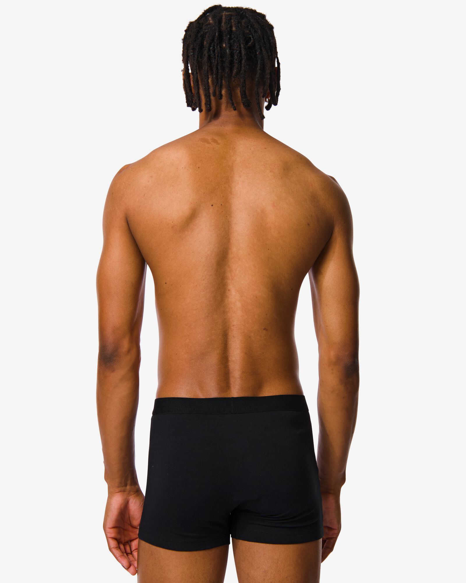 3er-Pack Herren-Boxershorts, kurz schwarz - 1000010253 - HEMA