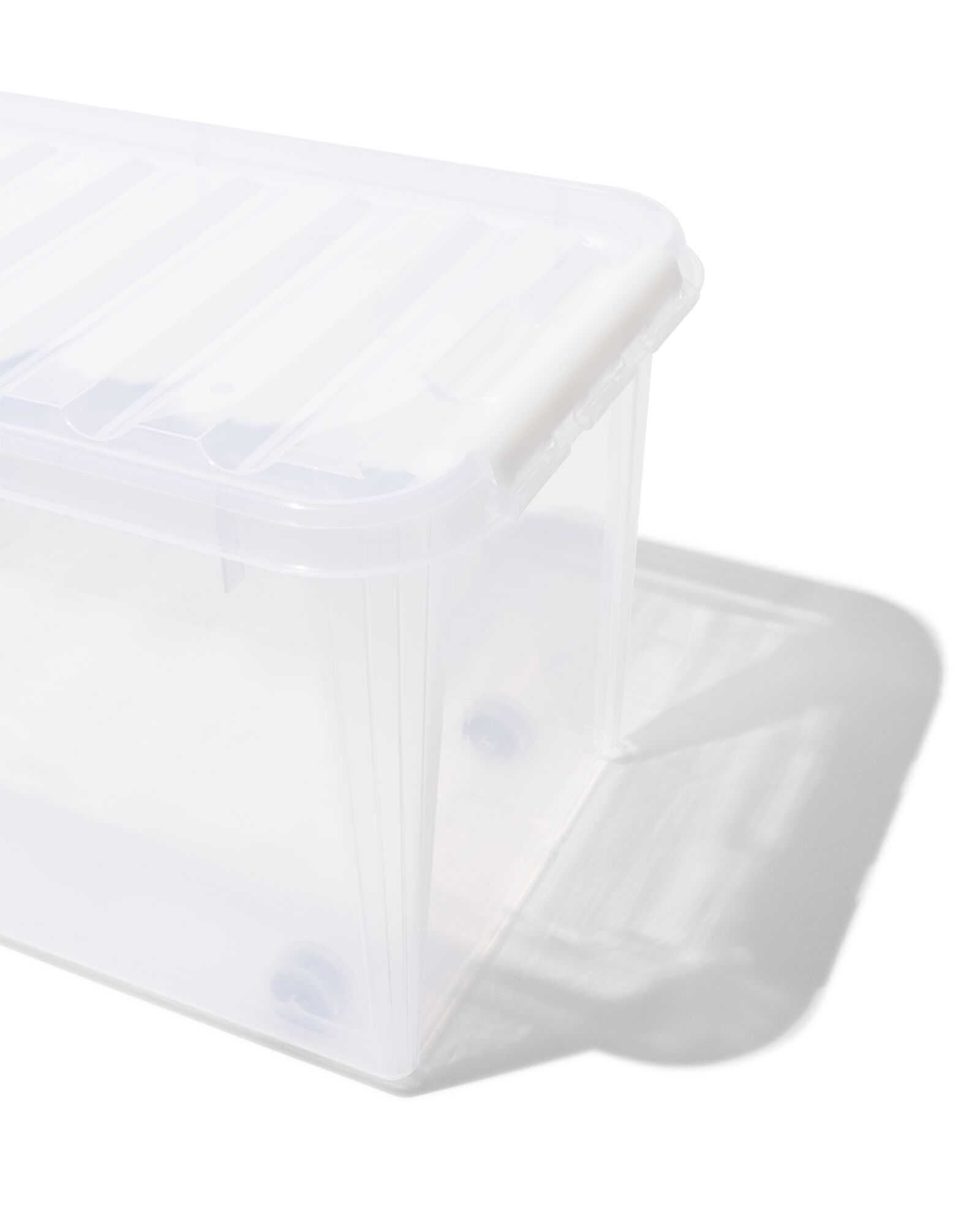 Boîtes de rangement en plastique transparent 70L avec couvercle