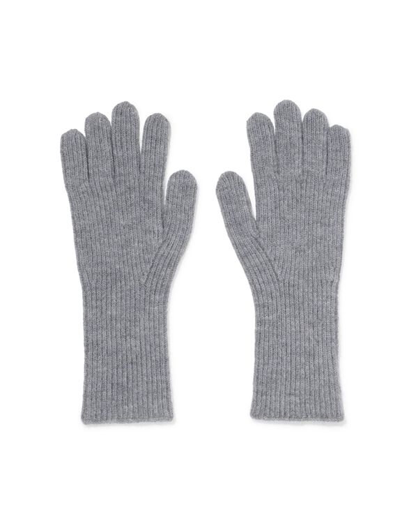gants femme c&ocirc;tel&eacute;s gris gris gris - 16451090GREY - HEMA