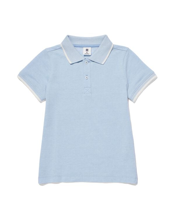 Kinder-Poloshirt, Piqué blau blau - 30786104BLUE - HEMA