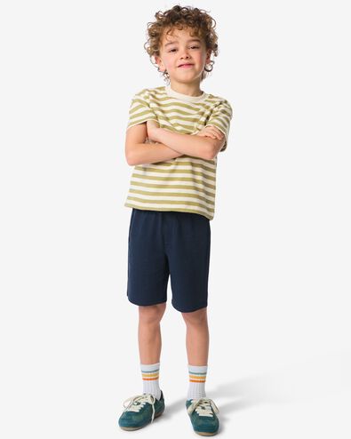 Kindershorts  dunkelblau dunkelblau - 30710507DARKBLUE - HEMA