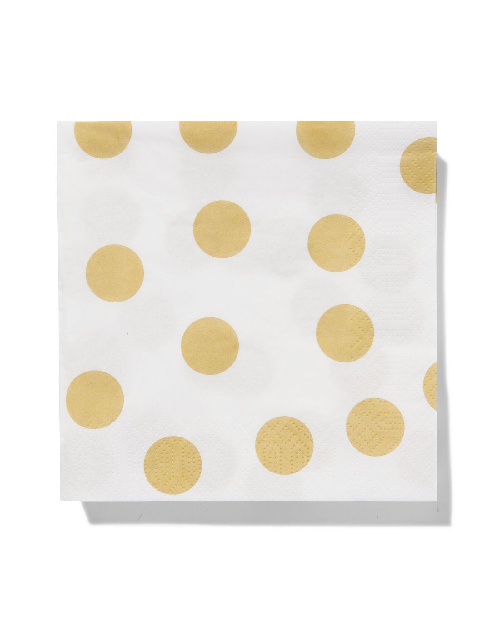 Servietten Goldener Punkt 20 St&uuml;ck  - 14250199 - HEMA