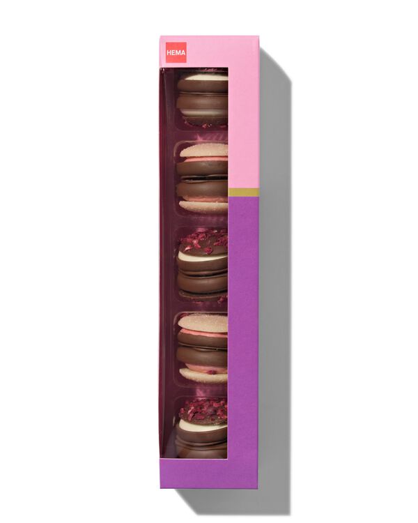 macarons chocolade - 10350084 - HEMA
