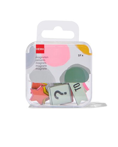 27er-Pack Magnete für Magnettafeln - 14410133 - HEMA