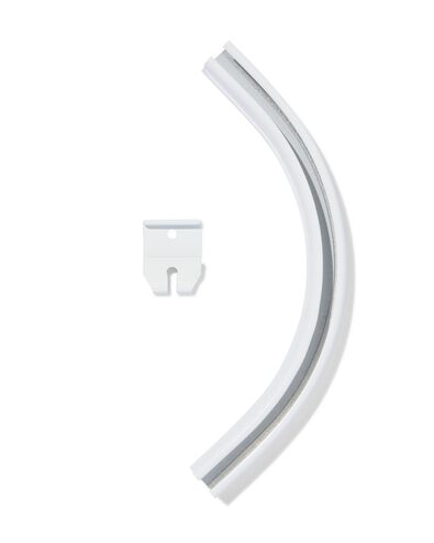 connecteur de rail avec coude blanc - 7502007 - HEMA