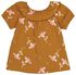t-shirt bébé avec col à volants marron - 1000020353 - HEMA