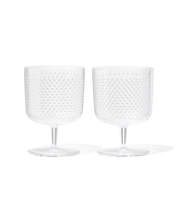 verre &agrave; vin ⌀7,9x16,5cm - 2 pi&egrave;ces - 41800167 - HEMA