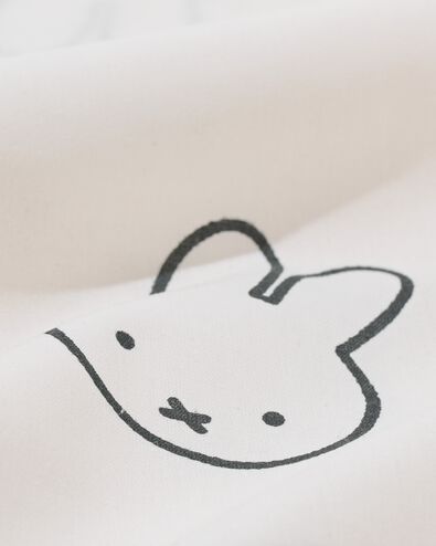 parure de lit Miffy pour tout-petit 120 x 150 cm en coton doux avec gigoteuse pour poup&eacute;e - 5700225 - HEMA